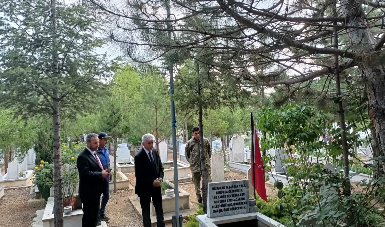  Hüyük’teki şehit mezarları Şehitlik Yönetmeliği’ne göre yenilenecek