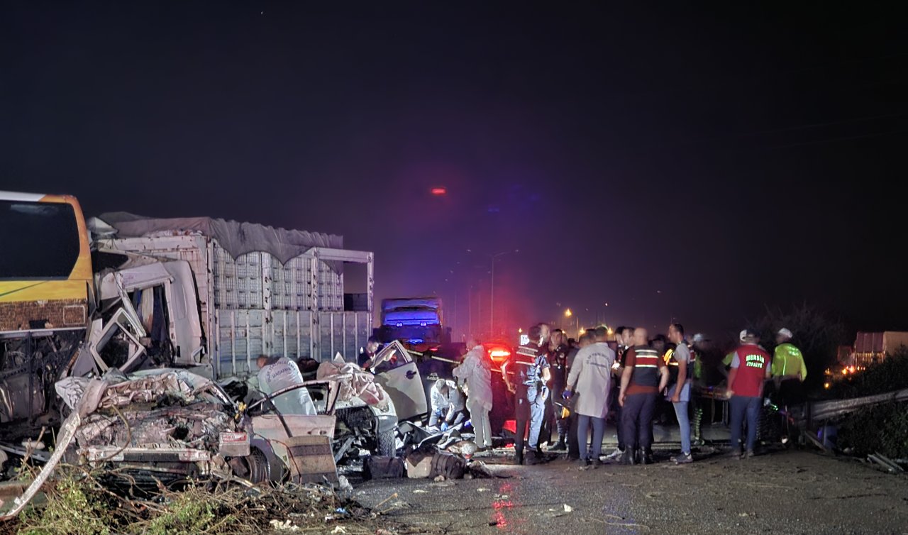  Mersin’deki kazada ölen 10 kişinin kimlikleri belli oldu