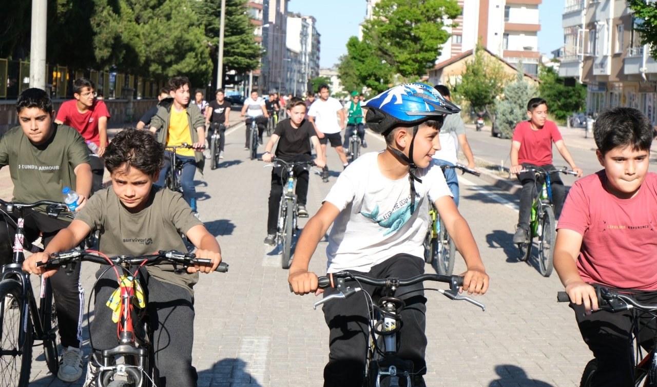  Seydişehir’de bisiklet günü etkinliği 
