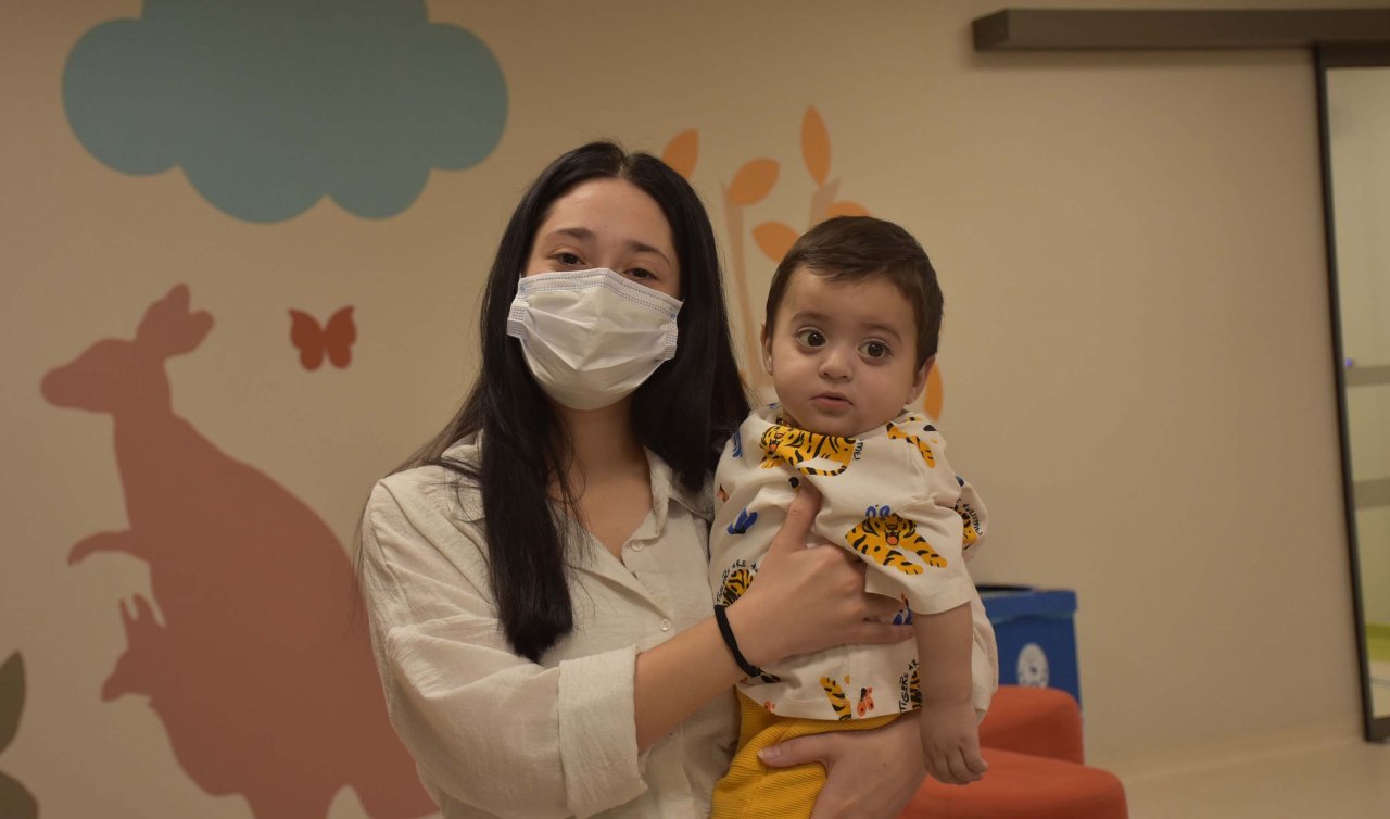 1 yaşındaki yeğeni Eren’e karaciğeriyle adı gibi “hayat’’ verdi