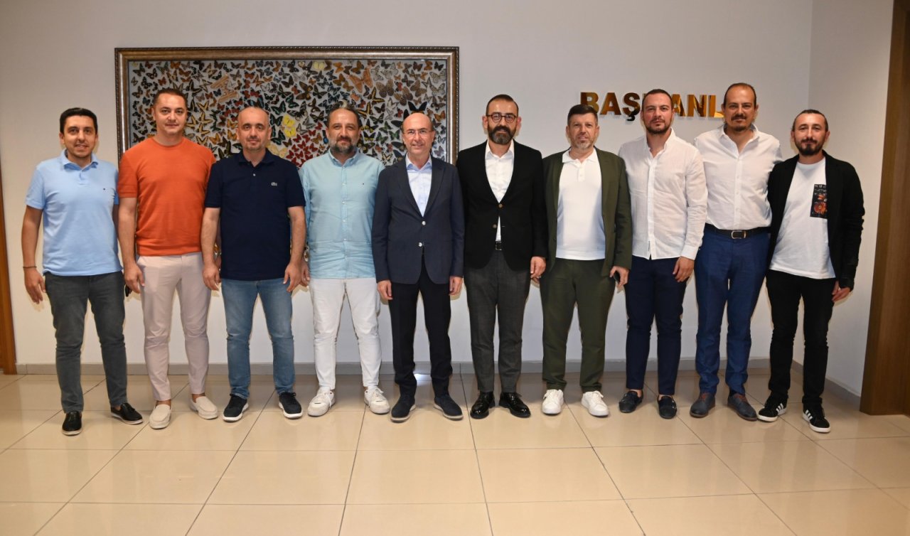 Konya Galatasaraylılar Derneğinden Başkan Pekyatırmacı’ya ziyaret