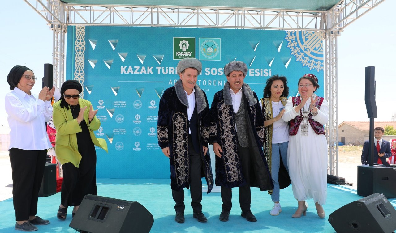 İsmil Kazak Türkleri sosyal tesisi açıldı