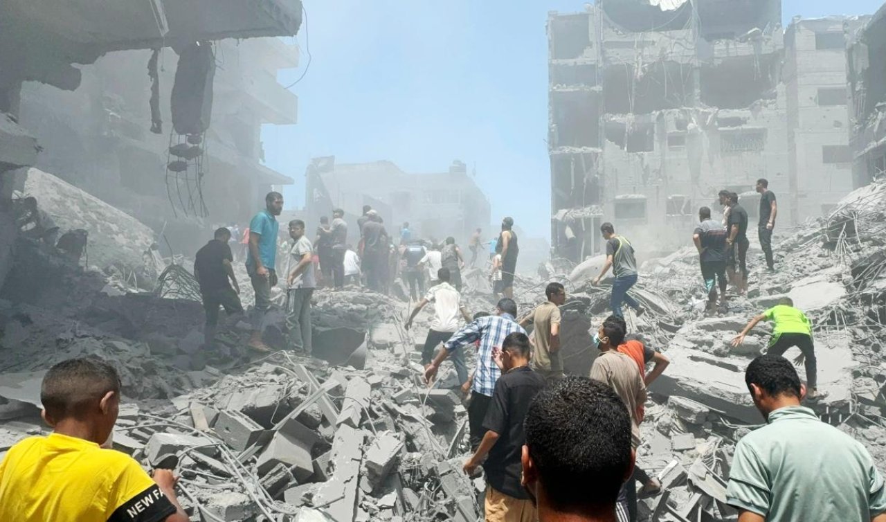 İsrail’in Gazze’nin farklı noktalarına düzenlediği saldırılarda 11 kişi öldü