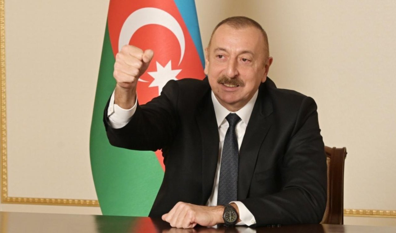 Aliyev’den A Milli Takımımıza destek: Yaşasın Türk dünyası