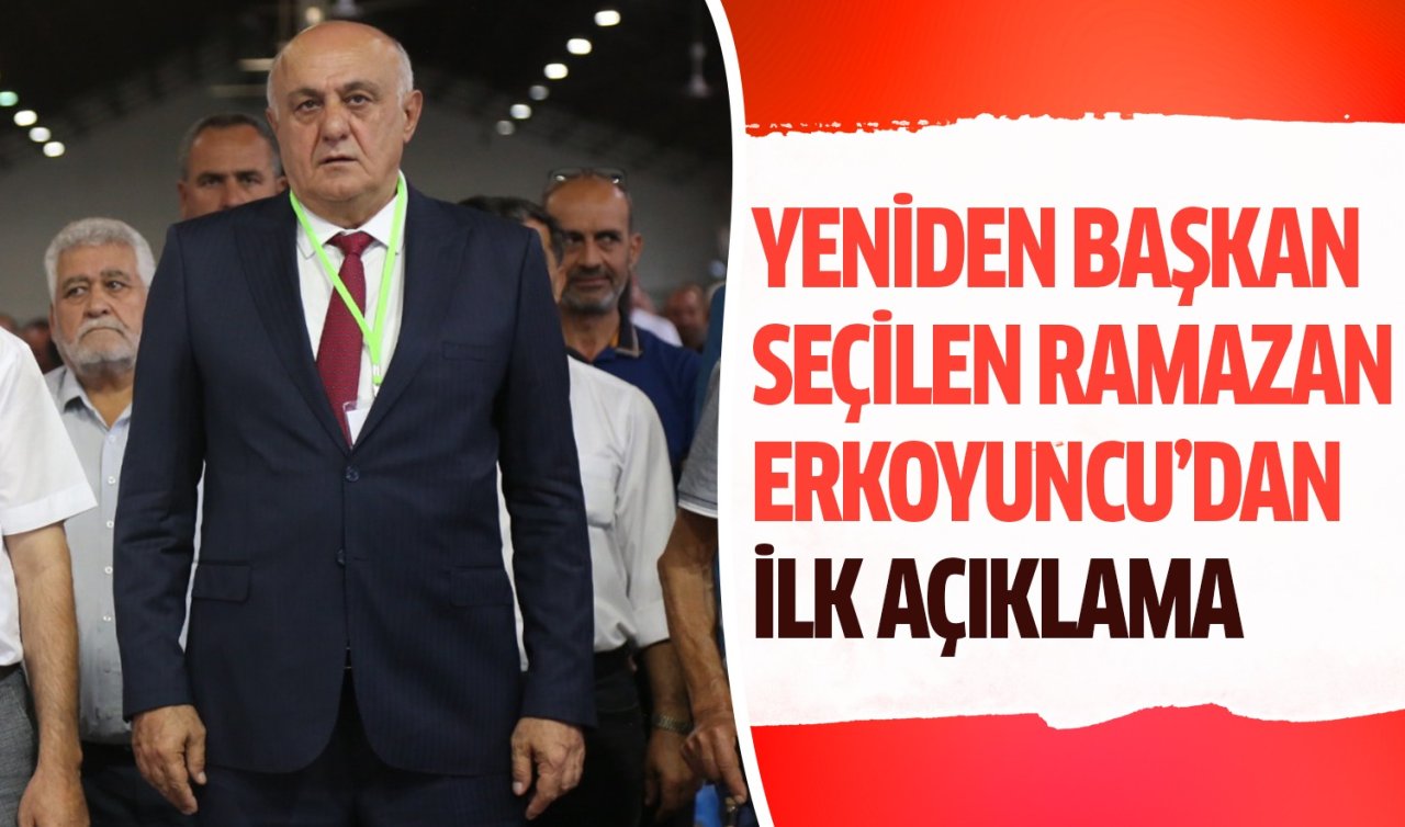Konya Şeker’de seçim tamamlandı! Pankobirlik Başkanı Erkoyuncu’dan ilk açıklama