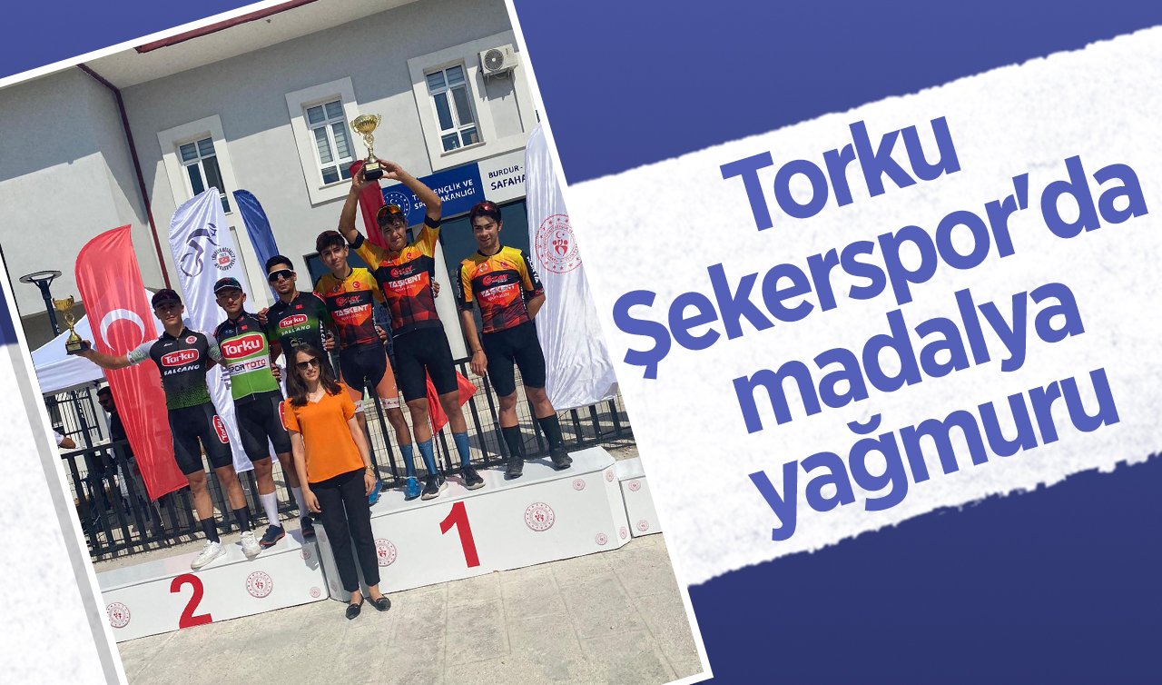  Torku Şekerspor’da madalya yağmuru