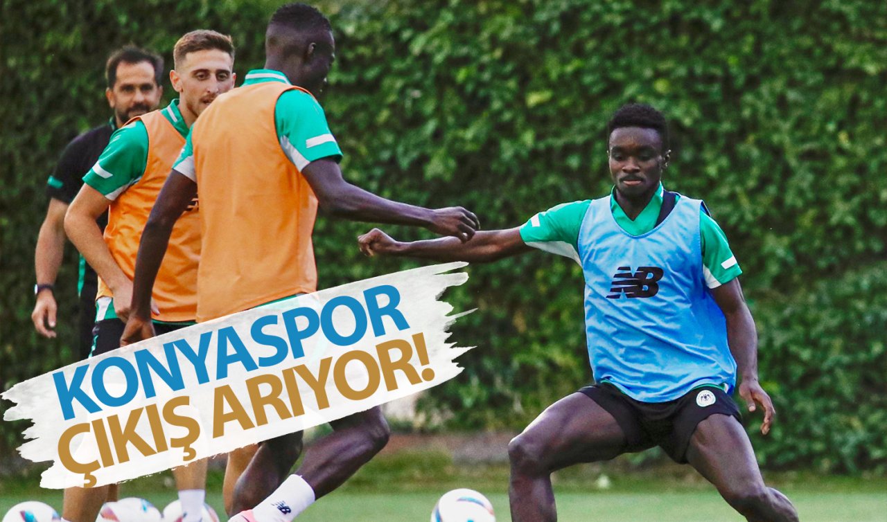  Konyaspor çıkış arıyor! 