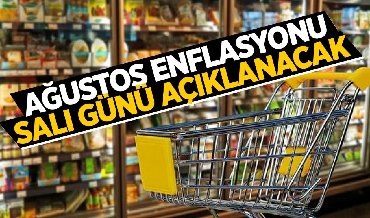  Ağustos enflasyonu salı günü açıklanacak