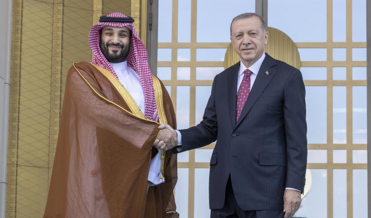  Cumhurbaşkanı Erdoğan Suudi Arabistan Veliaht Prensi Selman ile görüştü