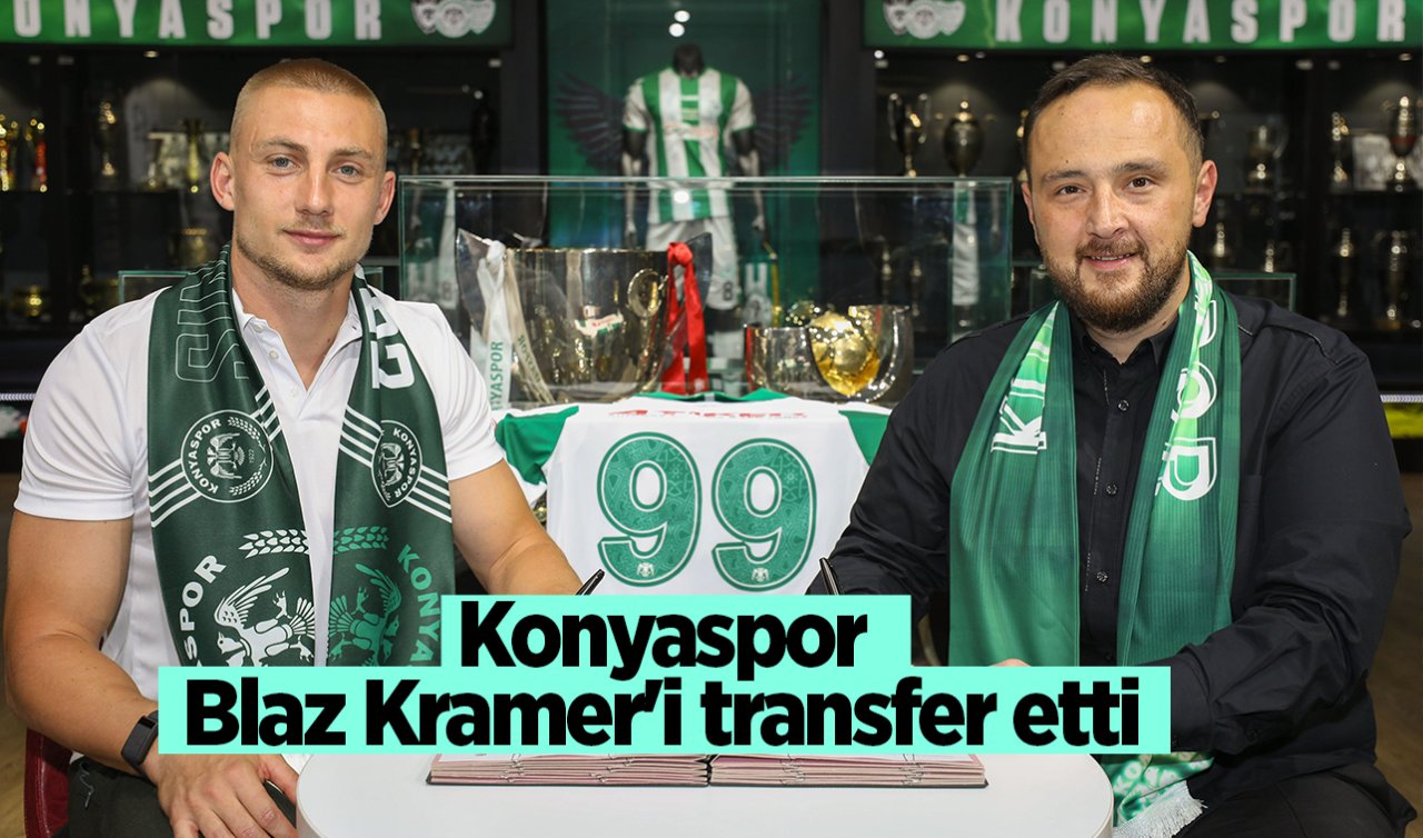 Konyaspor Blaz Kramer’i transfer etti