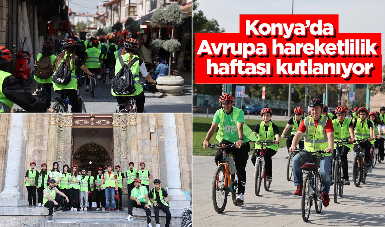 Konya’da Avrupa hareketlilik haftası kutlanıyor