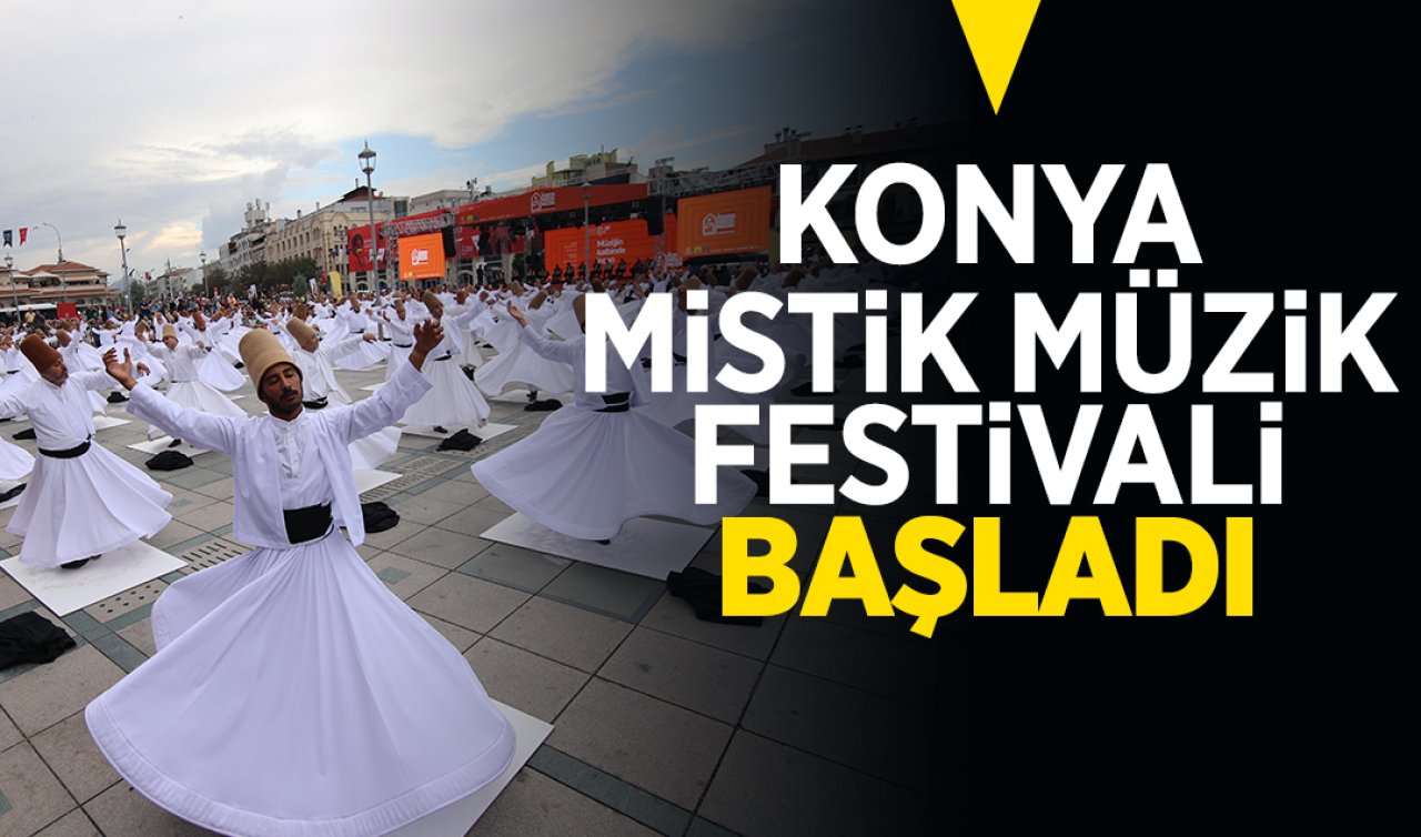  Konya Mistik Müzik Festivali başladı