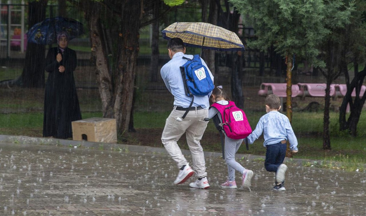  Olumsuz hava koşulları eğitime ara verdi