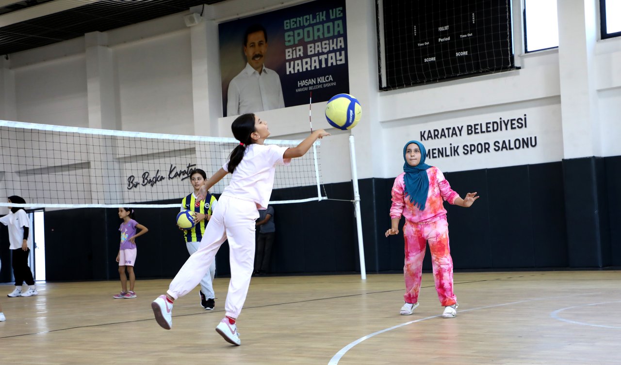  Karatay Belediyespor’da voleybol altyapı seçmeleri tamamlandı