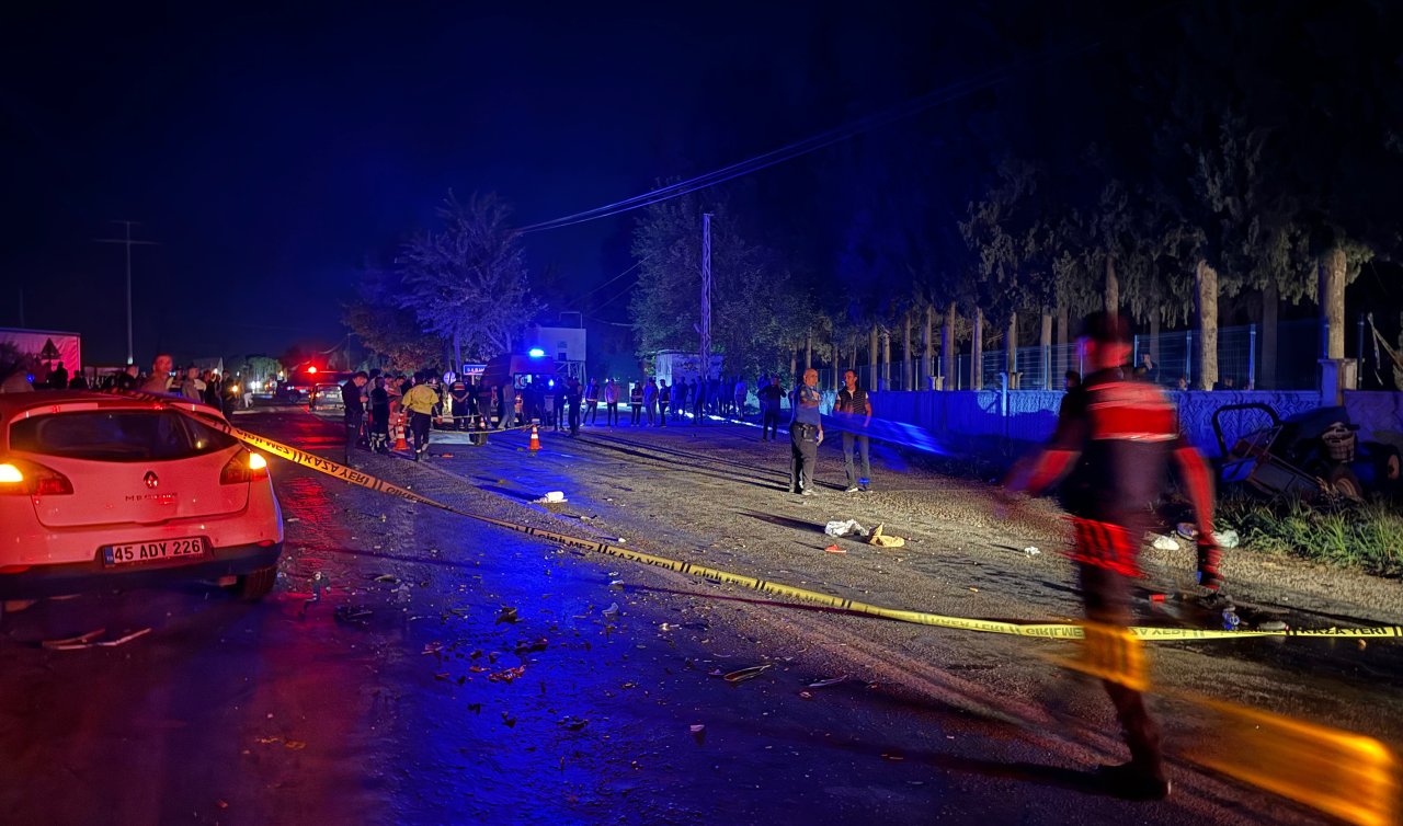  3 araçlı trafik kazasında 1 ölü 7 yaralı