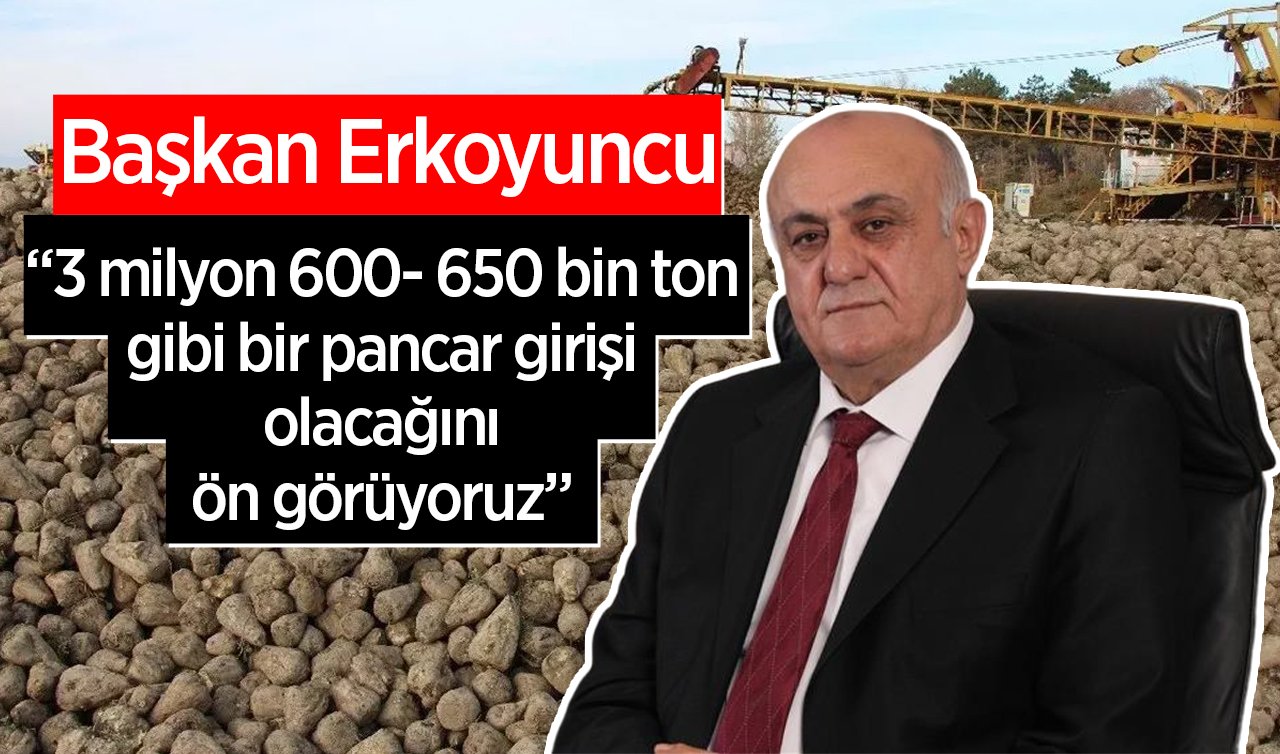 Konya Şeker ve Çumra Şeker fabrikasında pancar alım kampanyası başladı! 