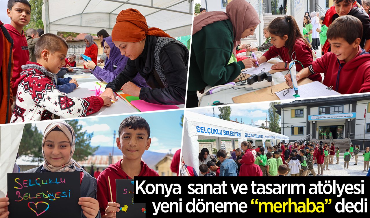 Konya  sanat ve tasarım atölyesi yeni döneme “merhaba’’ dedi