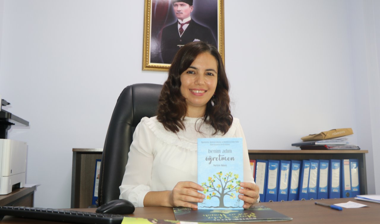 Projeleriyle dünyaya ilham veren Nurten öğretmen kitap çıkarttı