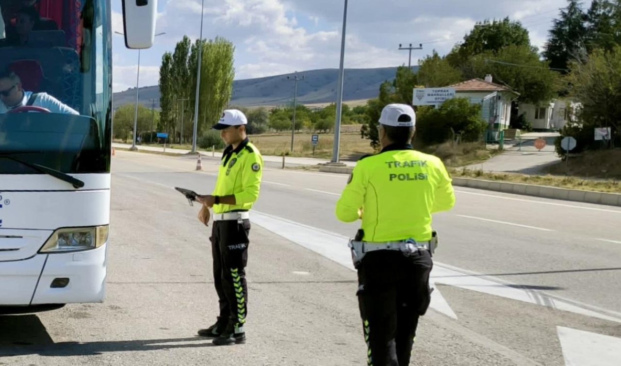  Yurt çapında 2,8 milyon araç denetlendi