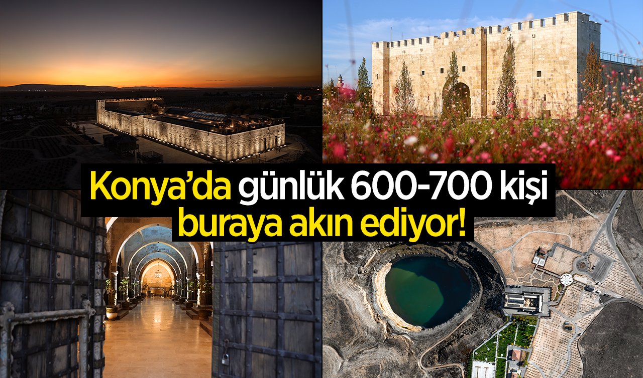 Konya’da günlük 600-700 kişi buraya akın ediyor! Obruk manzaralı otel beklentinin üstünde ziyaretçi ağırlıyor