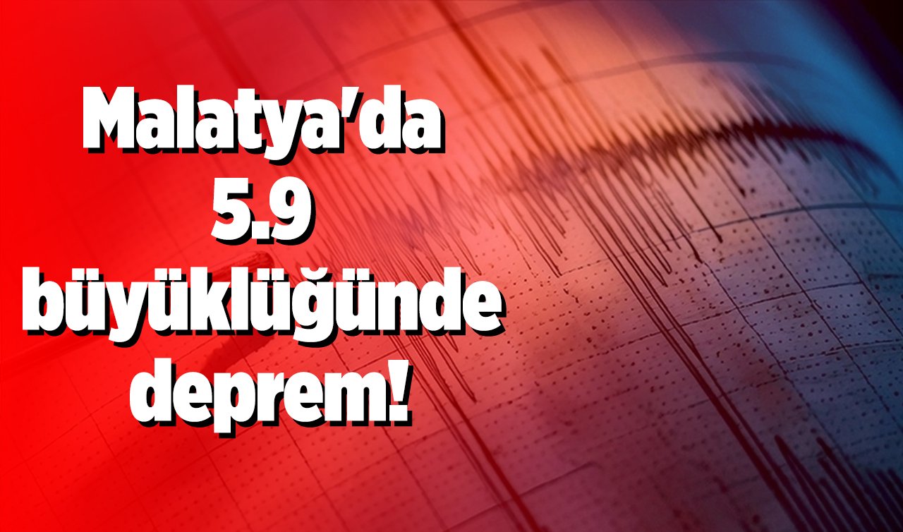  Türkiye’nin doğusunda deprem! 