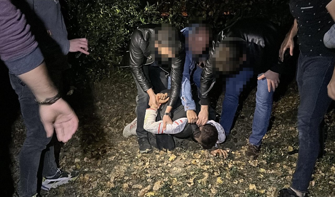 Polisten kaçan 4 şüpheli 10 kilometrelik takiple yakalandı