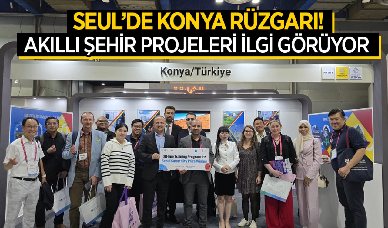  Seul’de Konya rüzgarı! Akıllı Şehir projeleri ilgi görüyor 