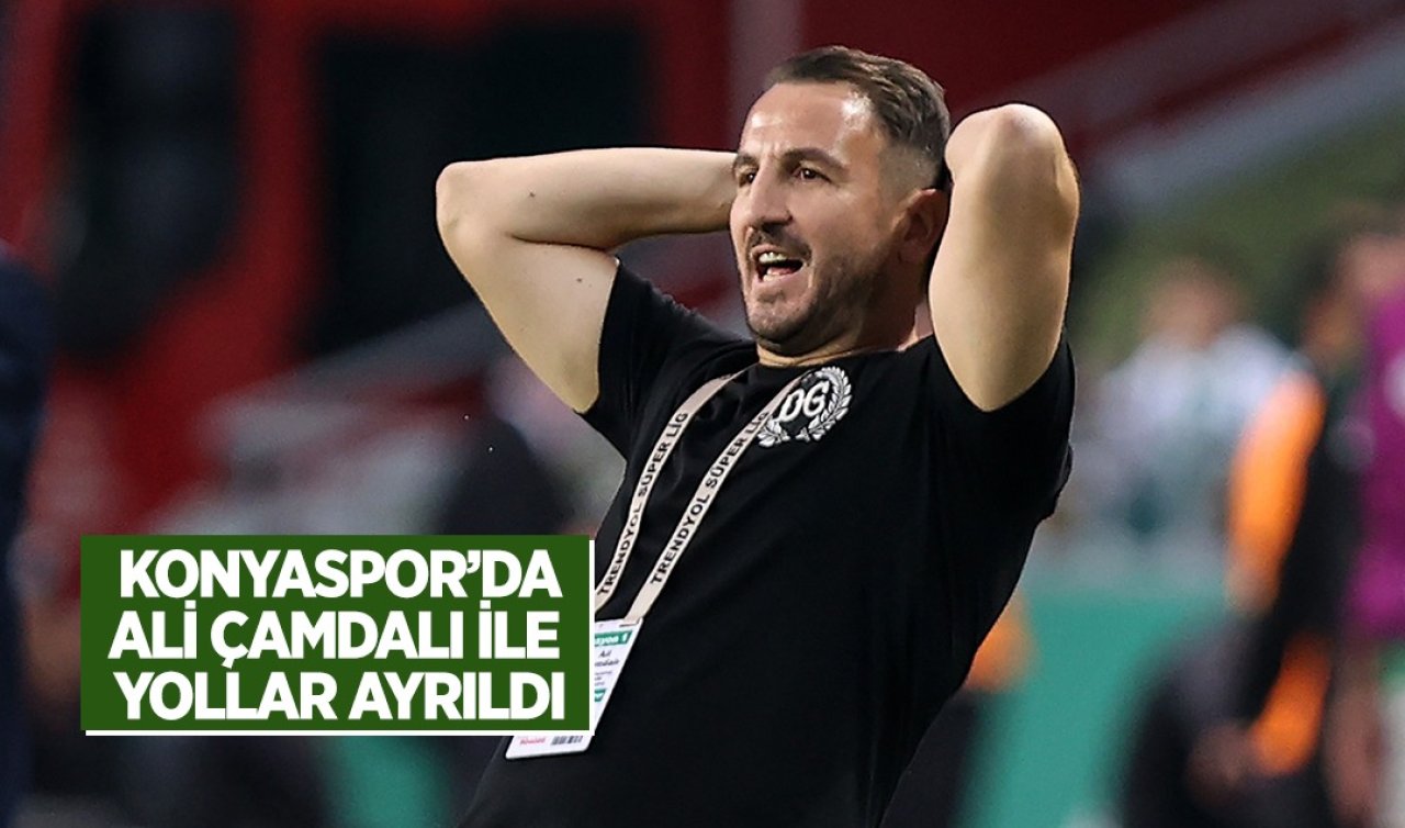 Konyaspor, Ali Çamdalı ile yolları ayırdı