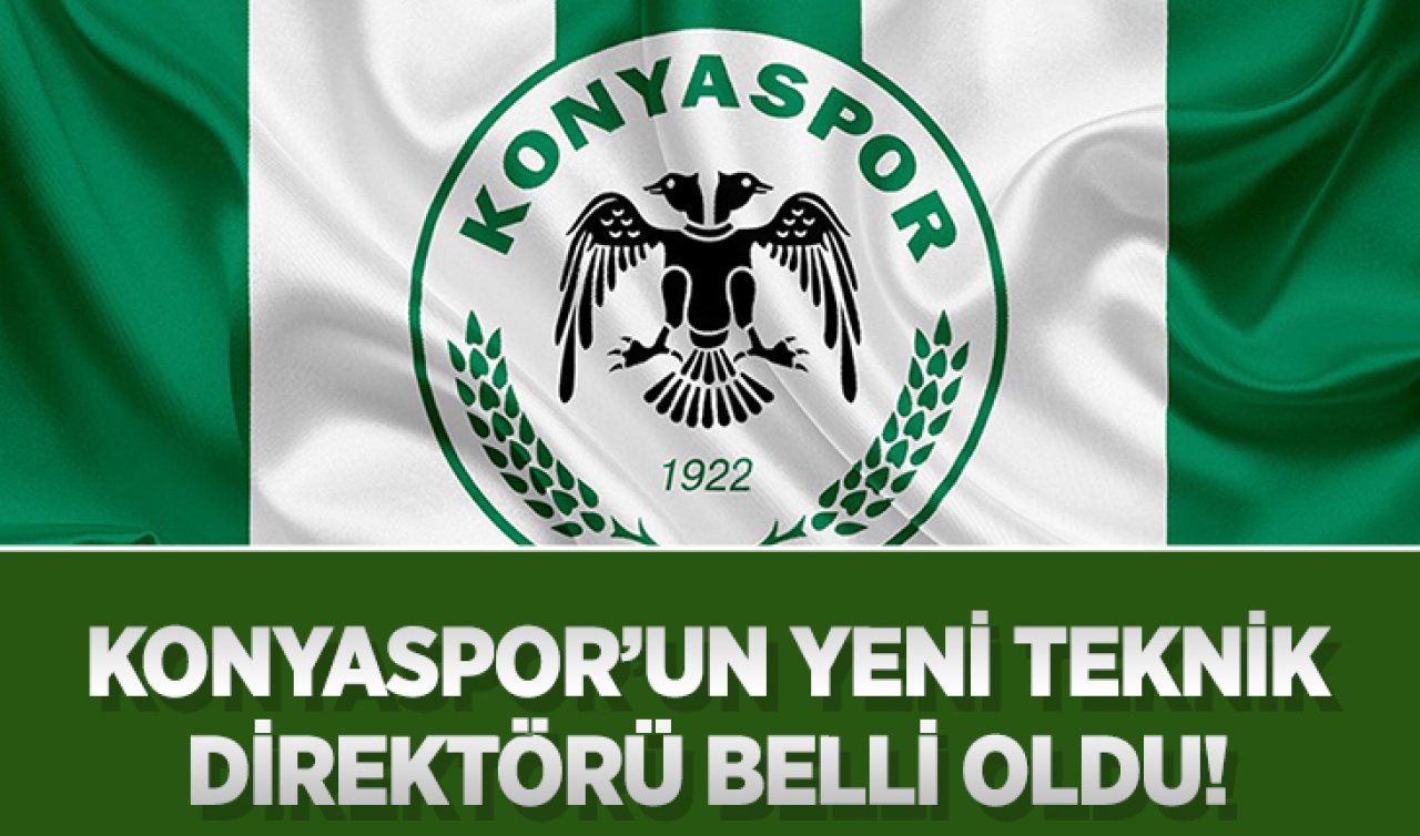 Konyaspor’un yeni teknik direktörü belli oldu!