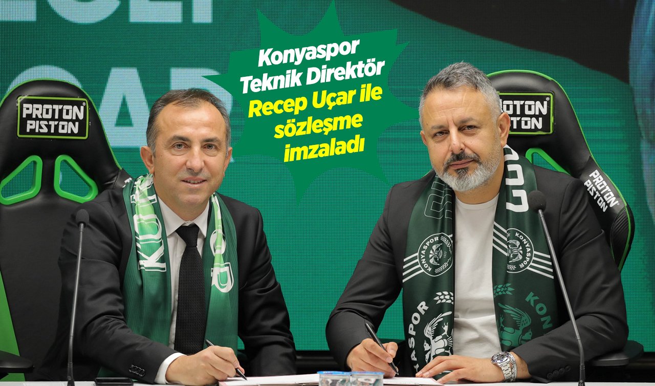 Konyaspor Teknik Direktör Recep Uçar ile sözleşme imzaladı