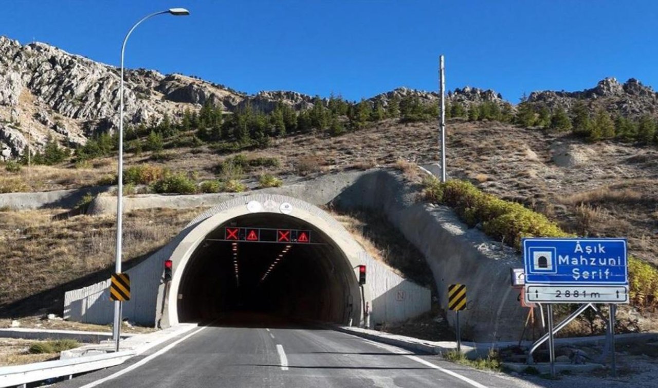 Aşık Mahzuni Şerif Tüneli bugün açılıyor