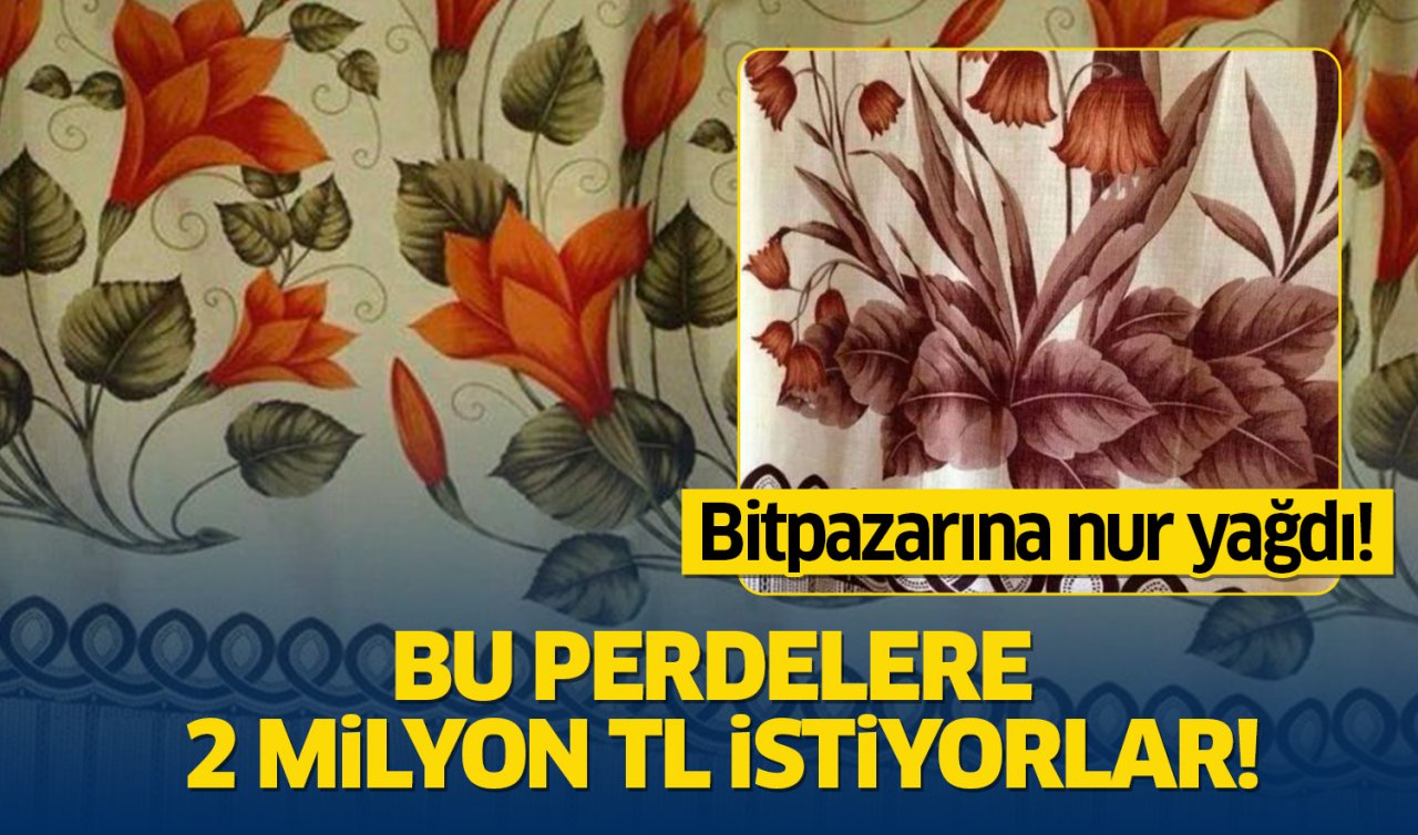 Bitpazarına nur yağdı! Bu perdelere 2 milyon TL istiyorlar