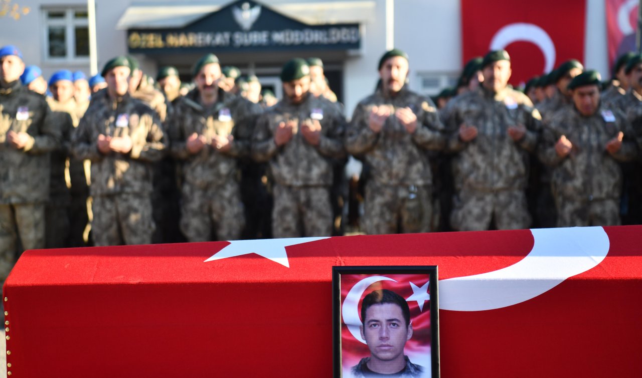 Tunceli’de şehit olan polis memuru törenle memleketine uğurlandı