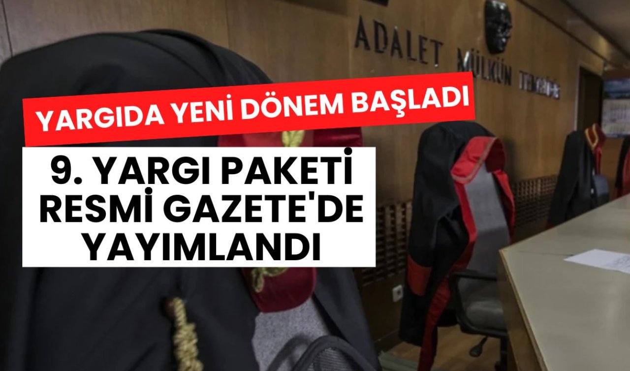 Yargıda yeni dönem başladı