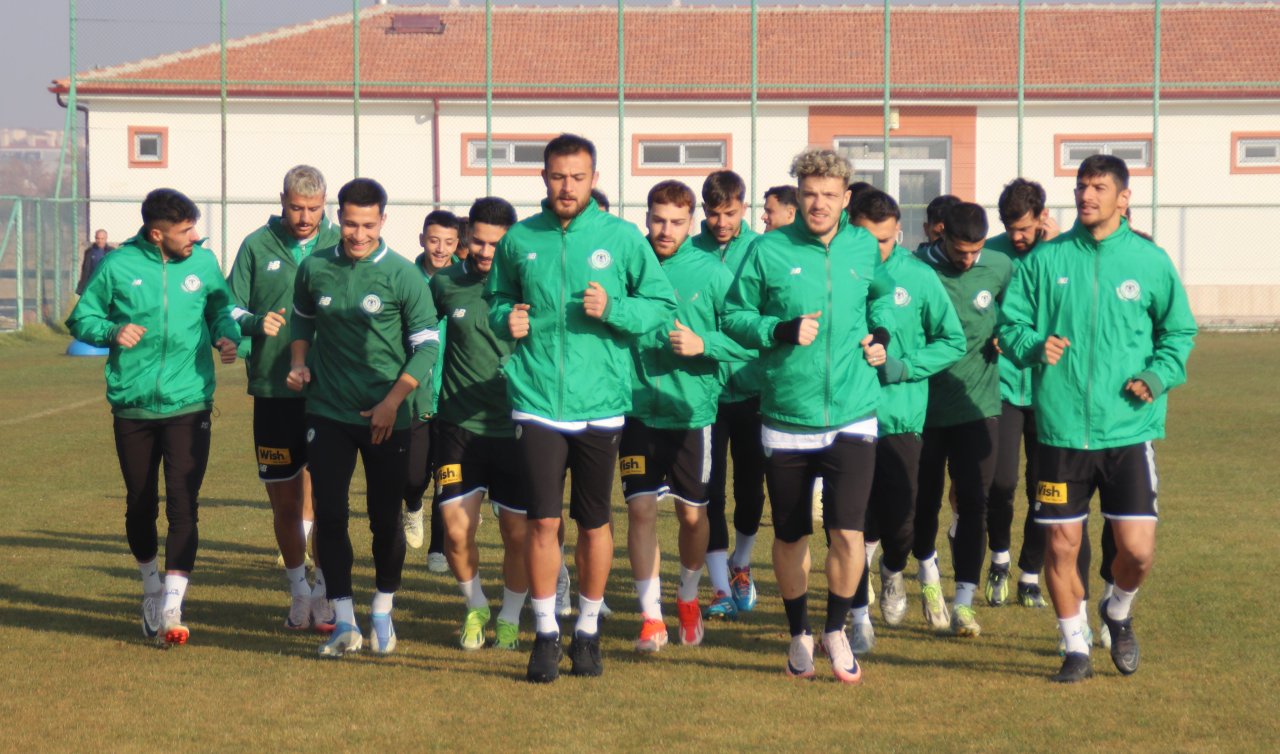 1922 Konyaspor Yozgat’a hazırlanıyor