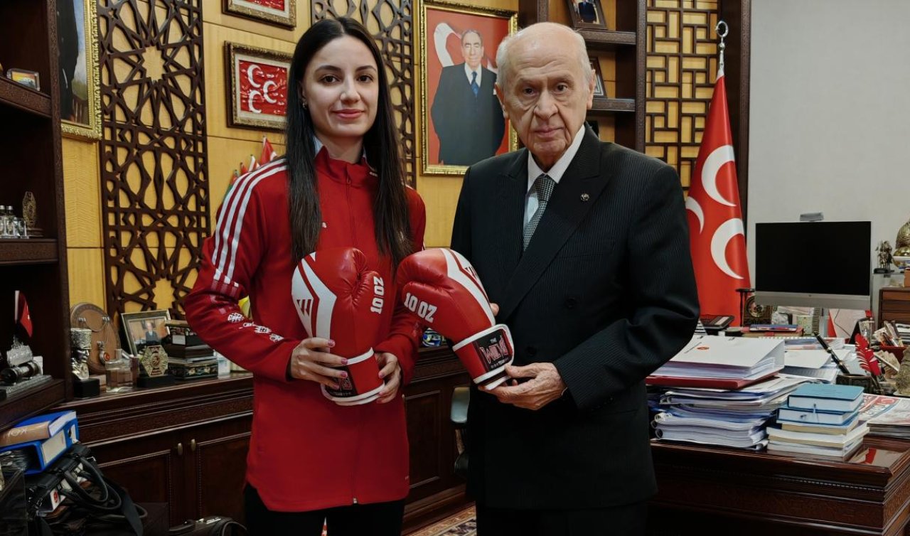 MHP Genel Başkanı Bahçeli Aybüke Kılınç’ı kabul etti