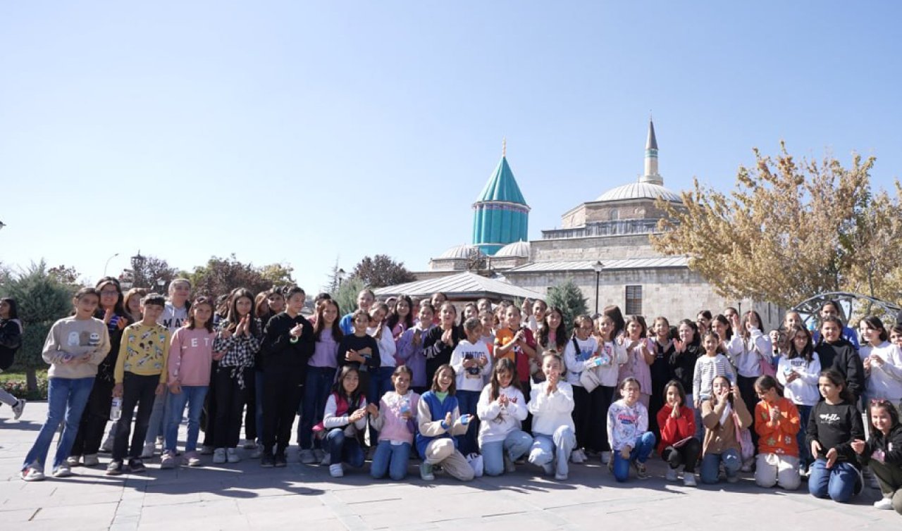  İlçelerdeki Bilgehane öğrencileri Konya’yı keşfetti