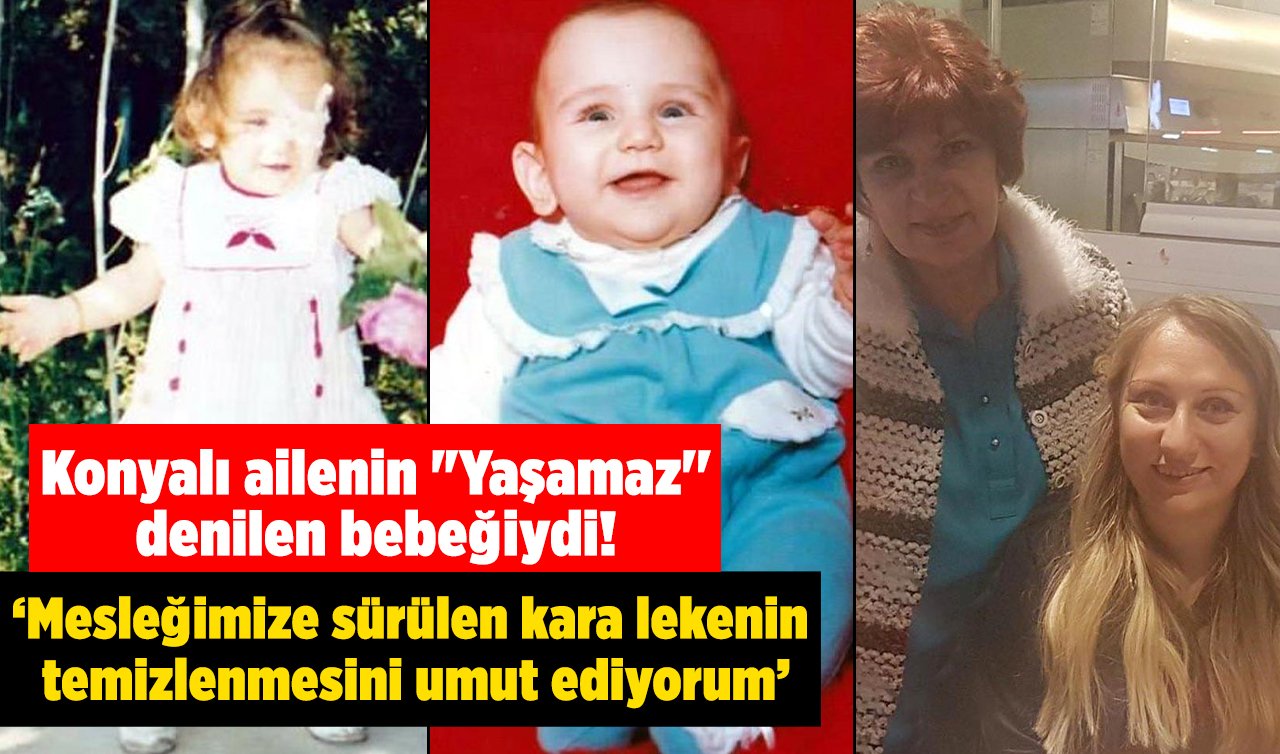 Konyalı ailenin “Yaşamaz’’ denilen bebeğiydi! Doktor oldu çocukların hayata sarılmasını sağlıyor 