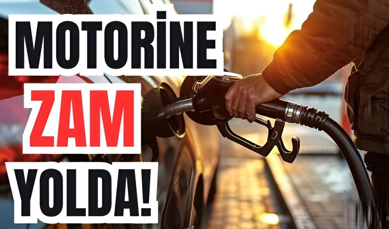 Sürücüler dikkat! Motorine zam yolda!