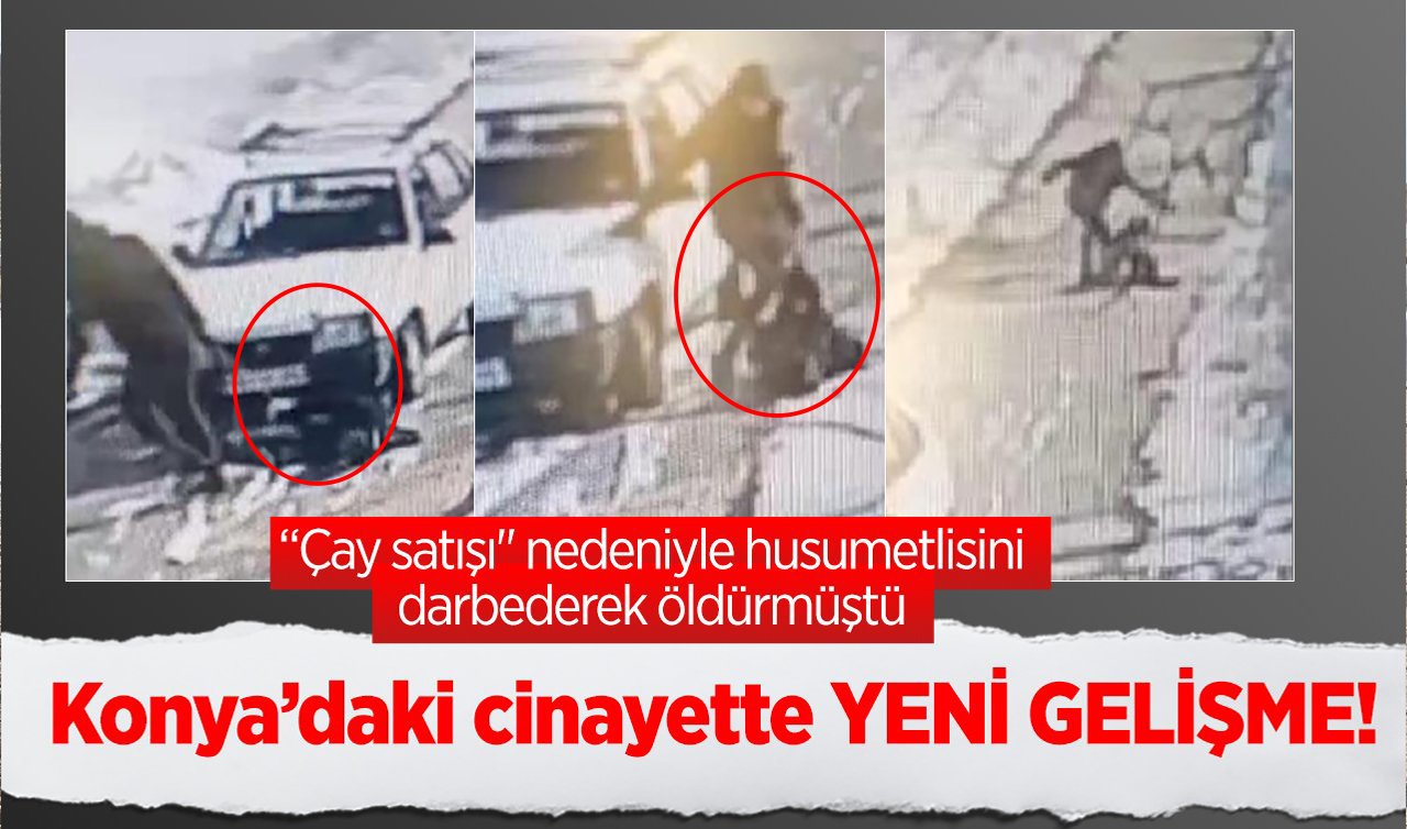 Konya’da araçla çarptığı kişiyi darbederek öldüren sanık hakim karşısında