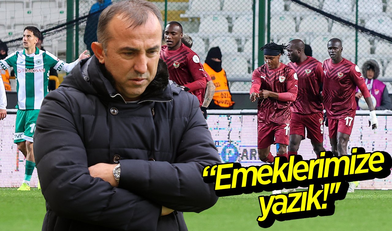  Tümosan Konyaspor Teknik Direktörü Recep Uçar; “Emeklerimize yazık!’’