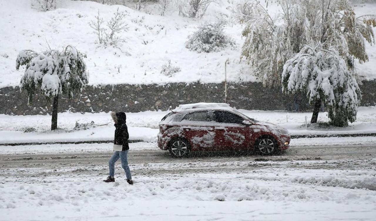 11 il için sarı uyarı: Yoğun kar yağışına dikkat