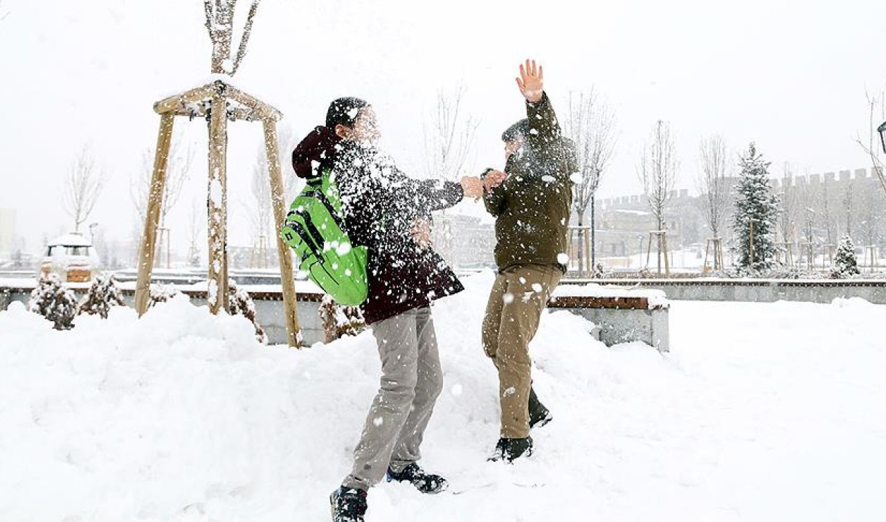 Çankırı’da olumsuz hava koşulları nedeniyle eğitime 1 gün ara verildi