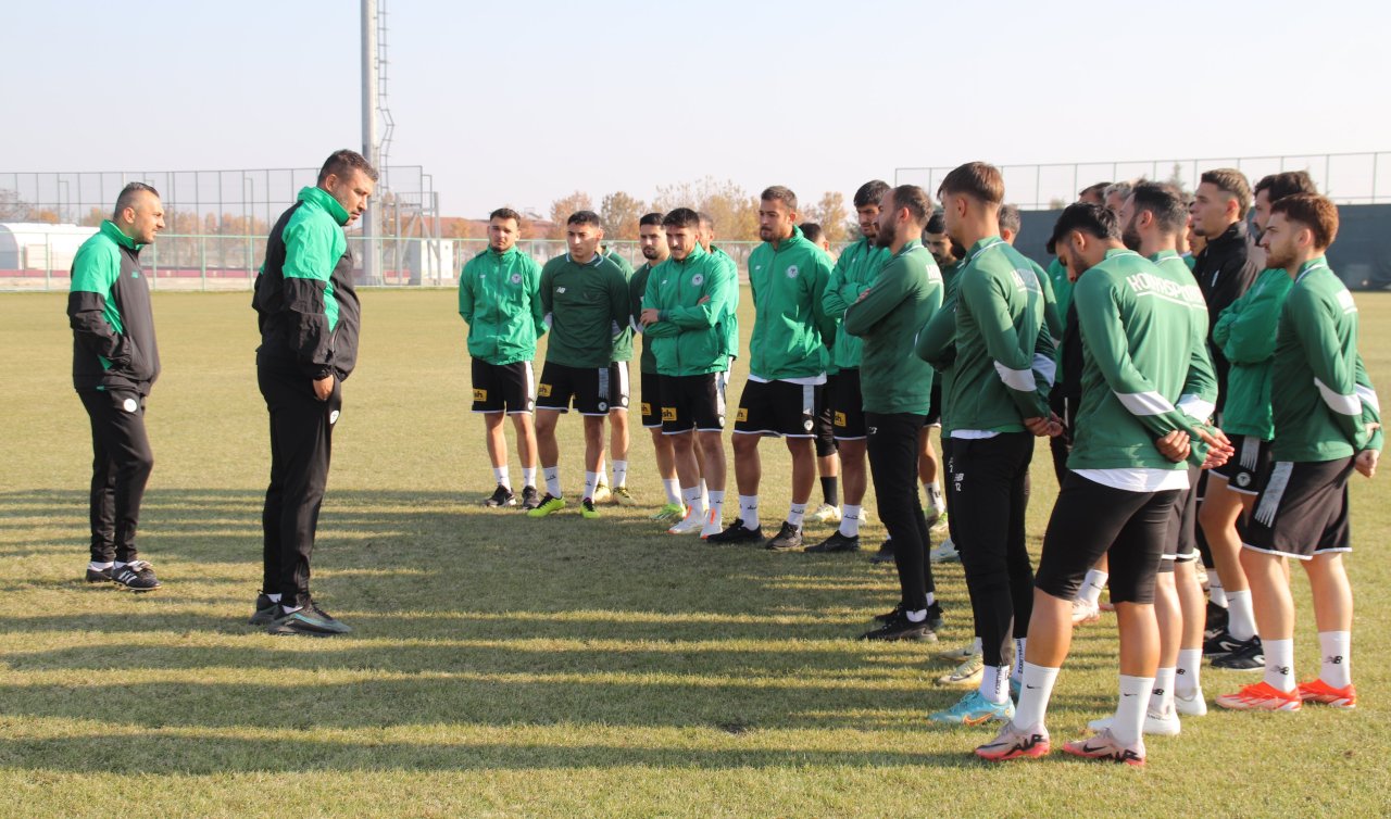 1922 Konyaspor Ayvalıkgücü’ne hazırlanıyor