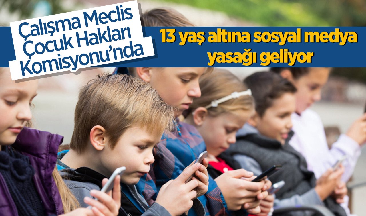 13 yaş altına sosyal medya yasağı geliyor