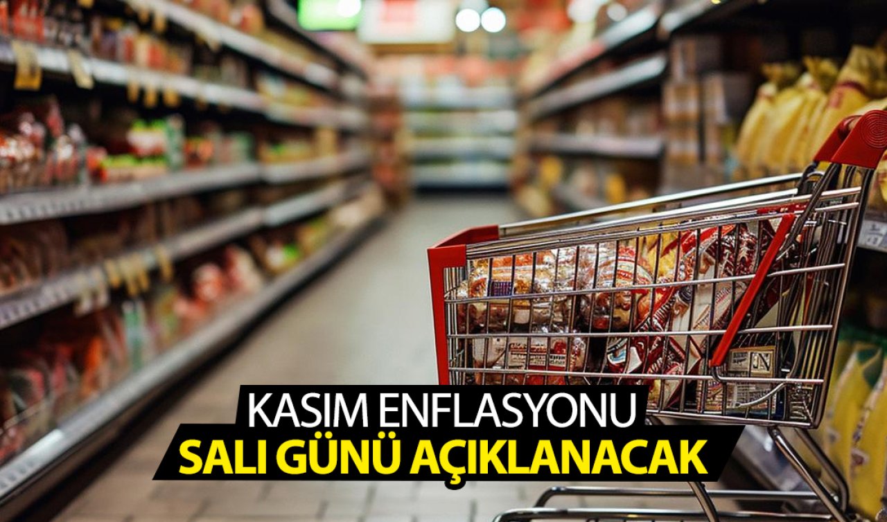 Kasım enflasyonu salı günü açıklanacak