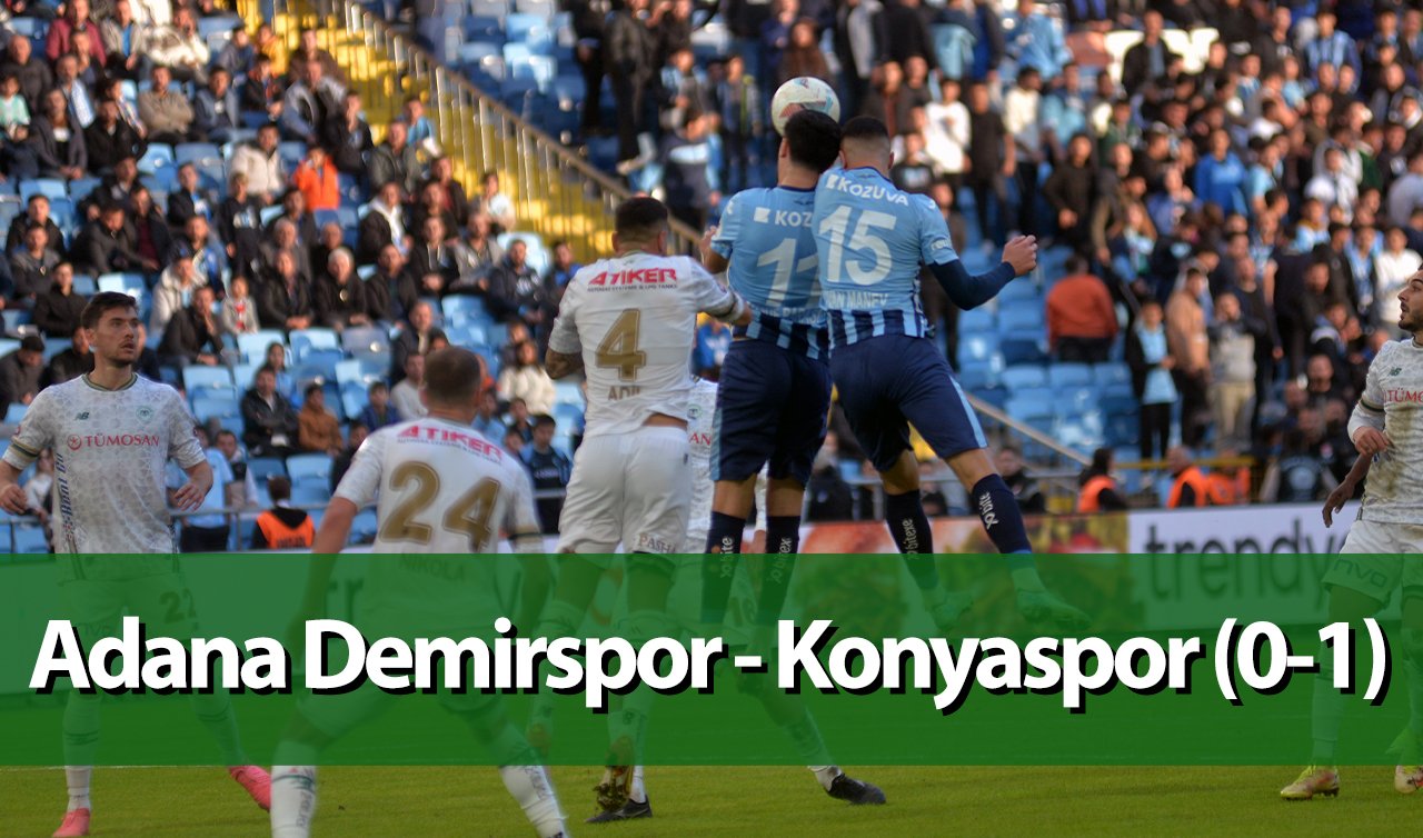 Adana Demirspor - Konyaspor (0-1)