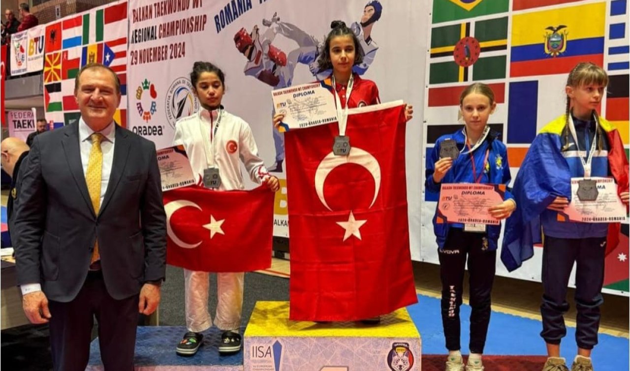 Büyükşehir Belediyesporlu Fatma Azra Balkan şampiyonu oldu