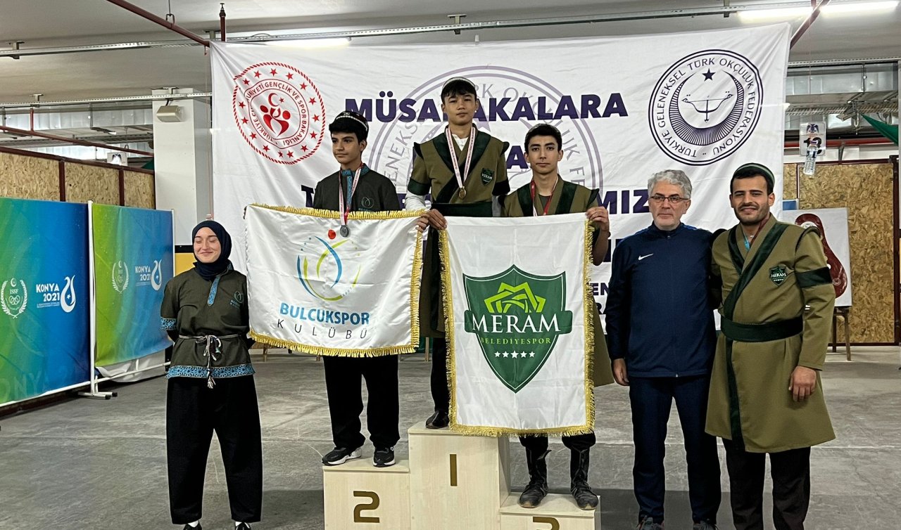 Geleneksel Türk okçuluğu şampiyonasına “Meram Mührü’’