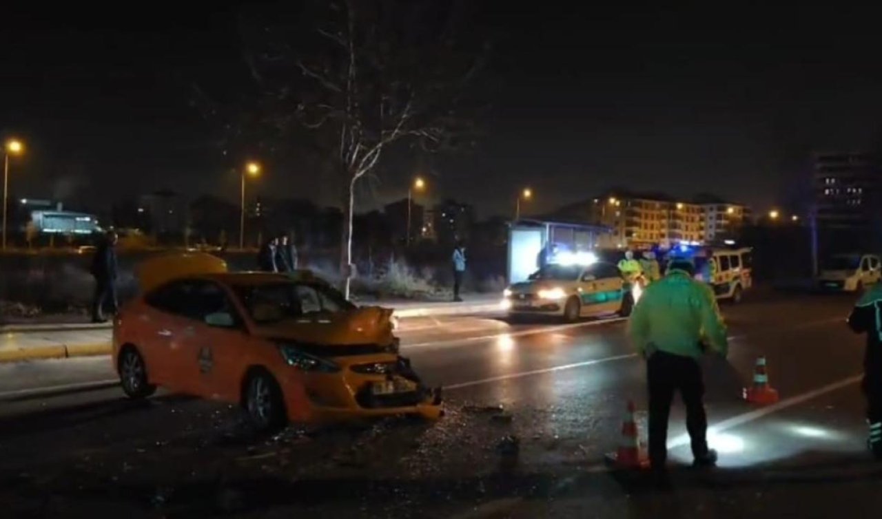 Çorum’da zincirleme trafik kazası: 2 yaralı